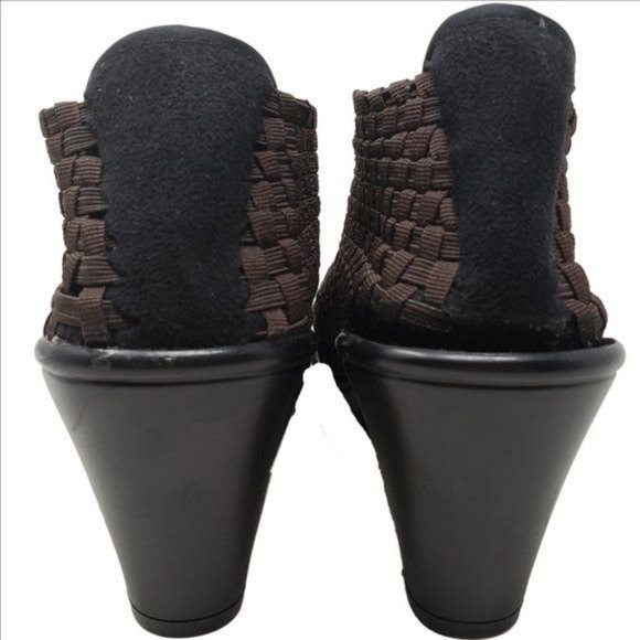 CORKYS Hot Women's Brown Featherlite Woven Pumps 3" Heel Women's Size 9 NWOT - Picture 5 of 8